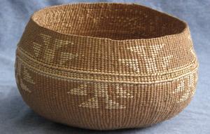 Indigenous woven basket